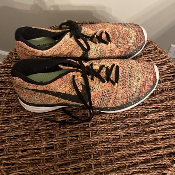 Nike Flyknit Lunar 3 Multicolor Running Shoes Men’s 9 - Picture 2 of 5